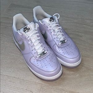 Purple Metallic Nike Air Force 1